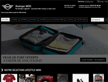 Tablet Screenshot of boutique-mini.com